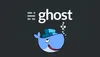 Deploy ghost with Docker